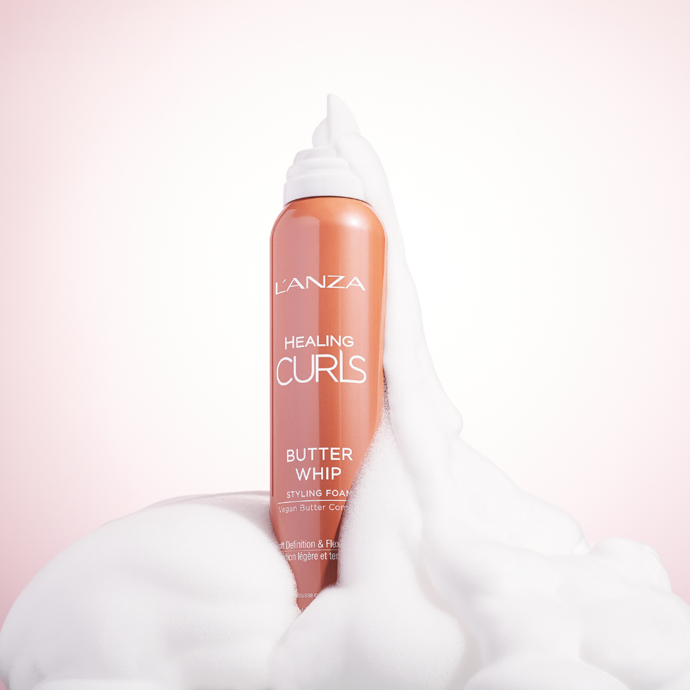 L'ANZA Healing Curls Butter Whip Styling Foam