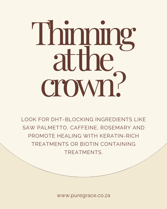 Thinning at the Crown? Here’s What You Need to Know About DHT and How to Stop It