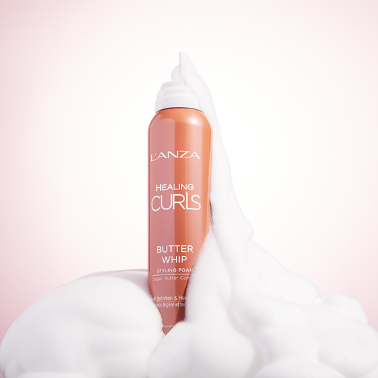 L'ANZA Healing Curls Butter Whip Styling Foam