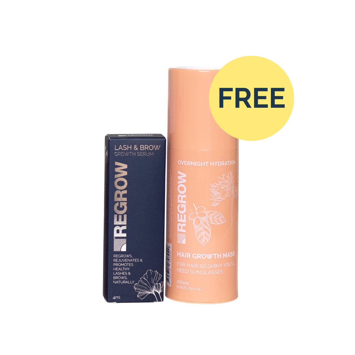 REGROW Lash & Brow Serum  + FREE Mask | Limited Time